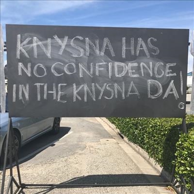 Knysna DA inspires ‘no confidence’