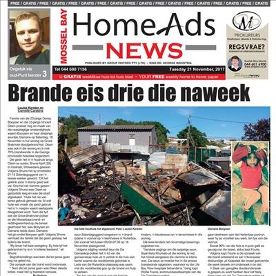 This week's Mossel Bay Home Ads news