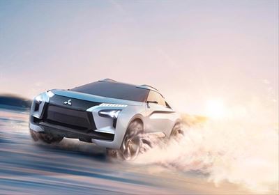 Mitsubishi Motors onthul e-EVOLUTION