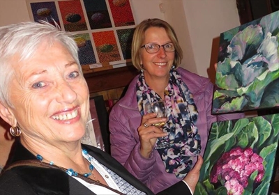 Local artist exhibits in Cradock Street home