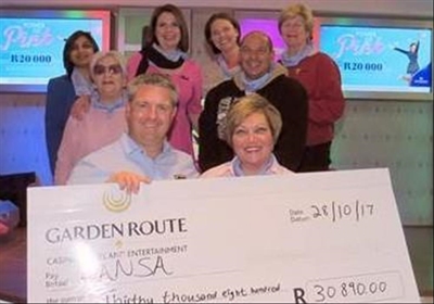 CANSA benefits from casino promotion
