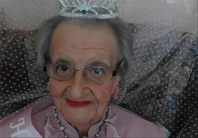 Maria vier haar 103de verjaardag