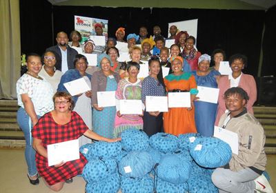 Hotbox trainees also taught business skills