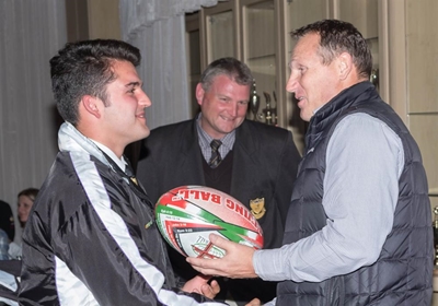 Kwaggas vereer rugbyuitblinkers