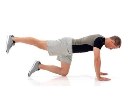 Keep the glutes going and strengthen them