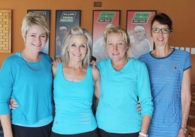 Wesbank-tennisspanne aan wenkant