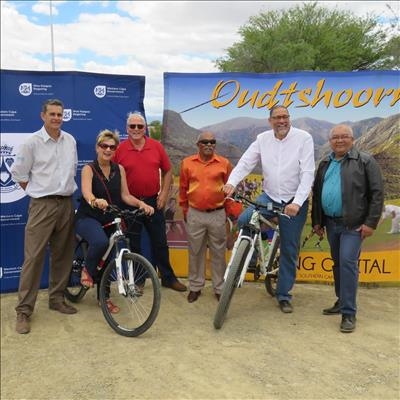 BMX baan op Oudtshoorn geopen