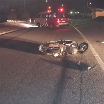 Truck and scooter collide: 1 Killed