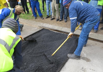 Training focuses on longer lasting road repairs