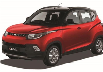Mahindra adds two-tone to KUV range