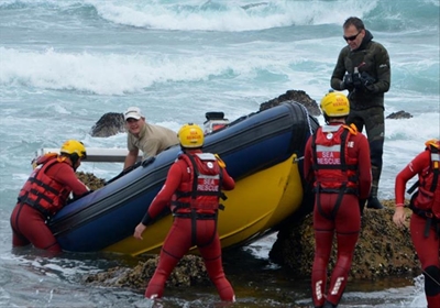 Rubber duck accident at the Point