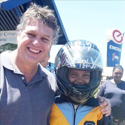 Motorfietsvreugde vir kinders met kanker 