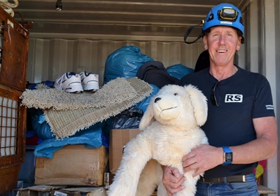 Diving company helps locals