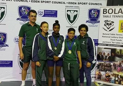 Table tennis in the Western Cape