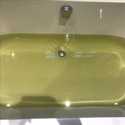 Discoloured water worries residents