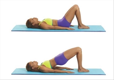 Now keep the glutes going continued