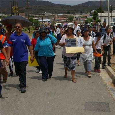 Ladismith-inwoners staan op teen dwelms