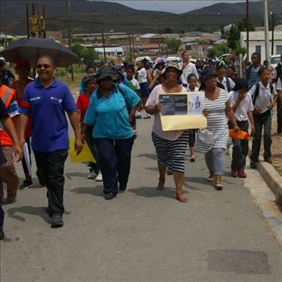 Ladismith-inwoners staan op teen dwelms