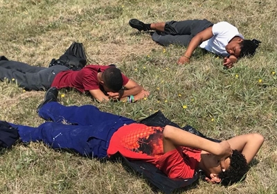 Airport 'emergency' handled professionally