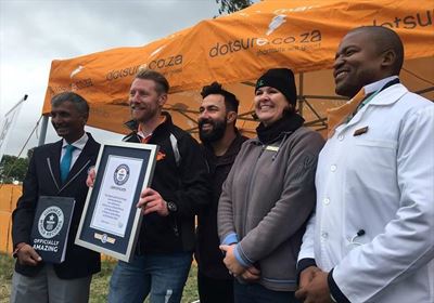 Guinness World Record topped by Dotsure