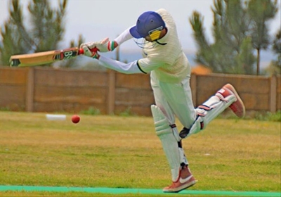 Club cricket action