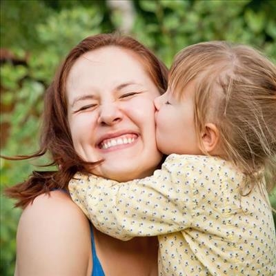 Happy moms raise clever kids 