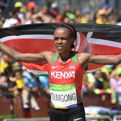 Jemima Sumgong: Four-year doping ban for Olympic marathon champion