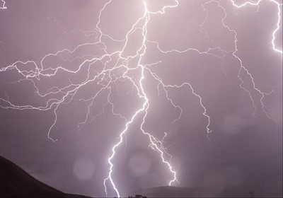 Fires caused by lightning storms