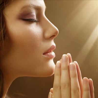 Women pray together