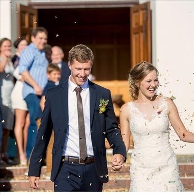 Locals wed in Franschhoek
