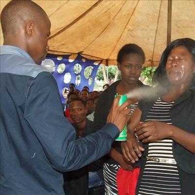 Prophet ordered to stop spraying Doom