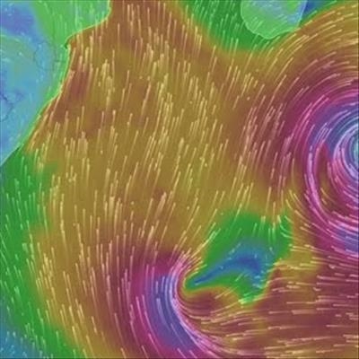 Cyclone Enawo on its way