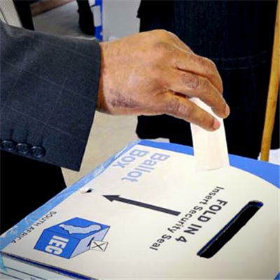 Tussenverkiesing: Spesiale stemme vandag 