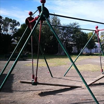 Play area a hangout for vagrants & vandals
