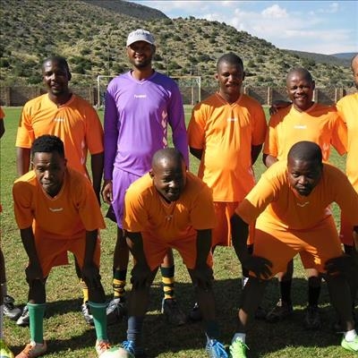 Government departments battle it out on the soccer pitch