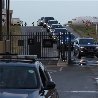 Jacob Zuma touches down in Garden Route