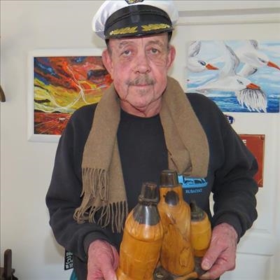 Adventurer Bruce casts his anchor