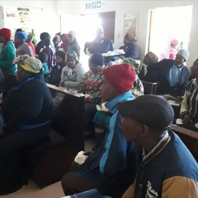 Clinic goers lucky recipients of municipality’s Mandela Day efforts