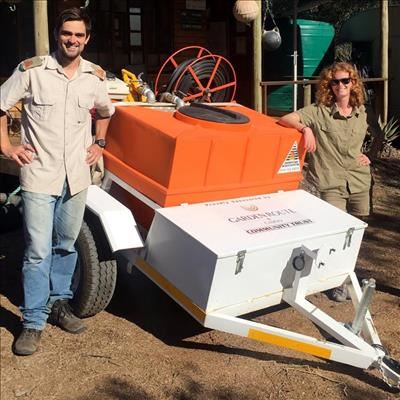 Firefighting equipment for Fransmanshoek