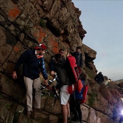 Tourist recovering after hiking accident