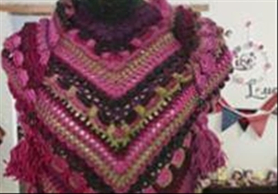 Learn how to crochet a shawl
