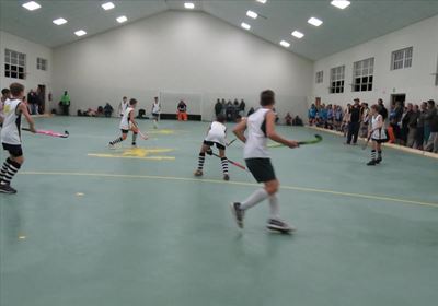 Van Reede open binneshuise hokkiebaan