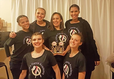 George dancers make their TV debut
