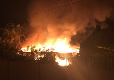 Fire in Blanco