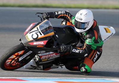 Local racer makes debut