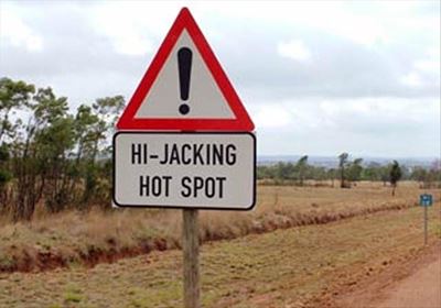 Hijacking: what to do when it happens