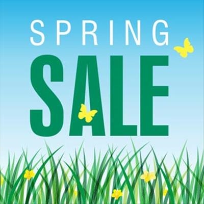 Spring sale at SPCA charity shops