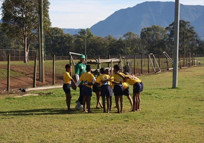 Groot opwinding by tag rugby