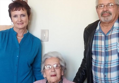 Resident celebrates 91st birthday