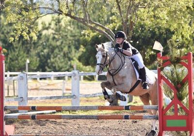 Great honour for young George horse rider